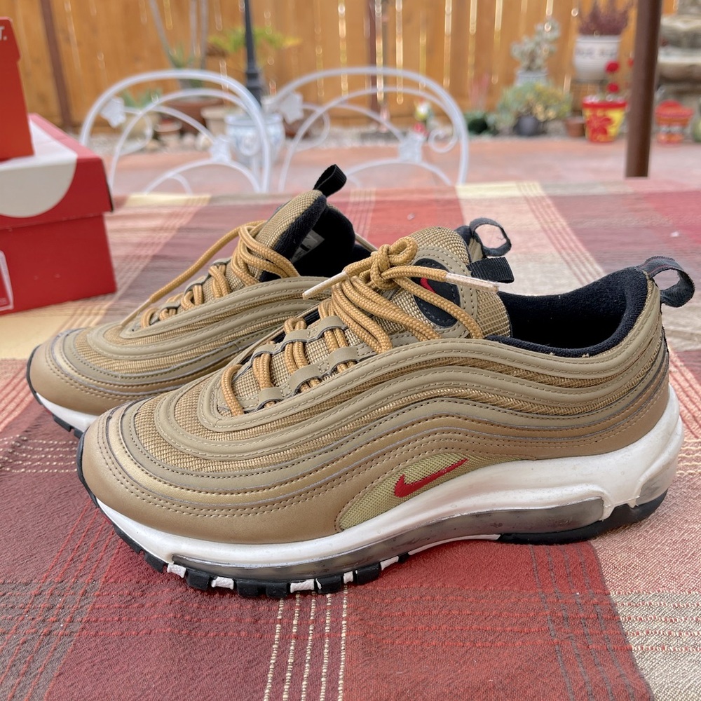 Metallic Gold Nike Airmax 97